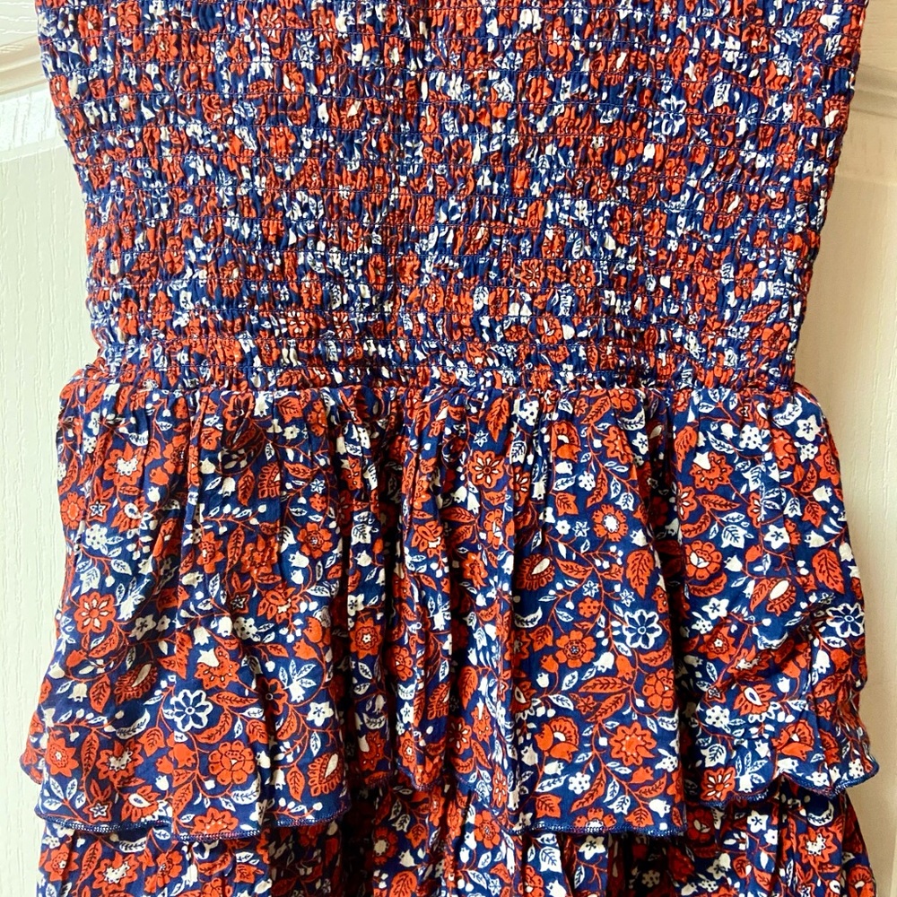 Old Navy Summer Ruffled Tier Dress, Size Med. - Picture 3 of 5